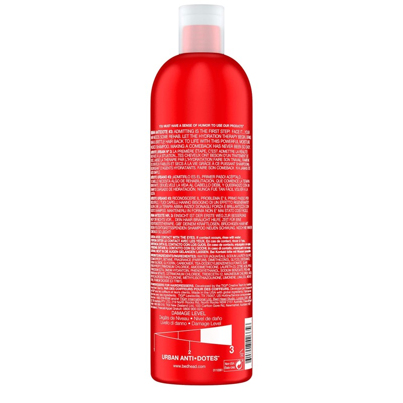 Bed Head by TIGI - Urban Antidotes Resurrection Shampoo -