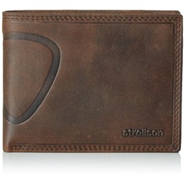 Strellson Mens Baker Street Billfold H7 Wallets Brown Braun (dark brown 702) Size: 13x10x1 cm (B x H x T)