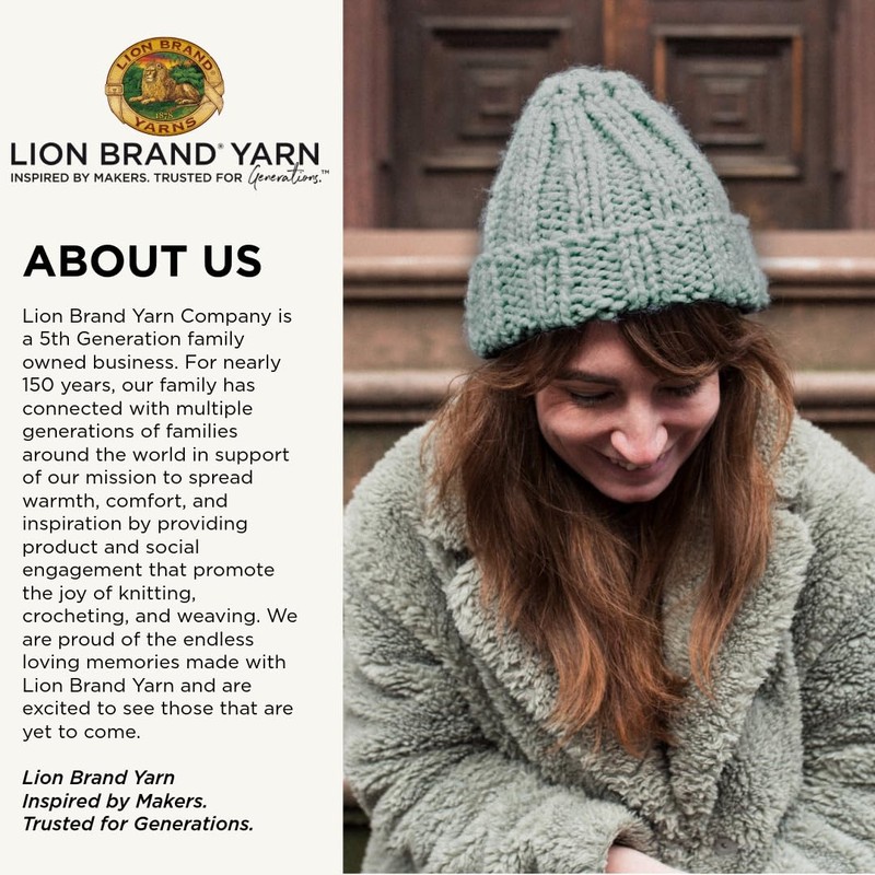 Lion Brand Yarn Wool-Ease Thick & Quick, Super Bulky Wool