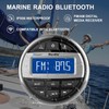 Herdio Marine Radio and Speakers Set Compatible with Bluetooth, Marine