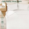 Love's cabin Velvet King Size Quilt Bedding Set Bedspreads -