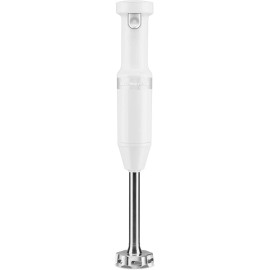 KitchenAid New KitchenAid KHBBV53WH Rechargeable Cordless Hand Blender w/ Charger, White