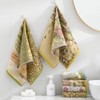 sense gnosis Floral Garden Hand Towel Set of 2 Super