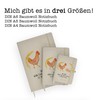 Mr. & Mrs. Panda DIN A5 Cotton Notebook Chicken Pride,