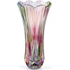 Flower Vase Large Size11.8 inch Phoenix Tail Shape Thickened Crystal