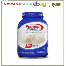 Premier Protein 30g High Protein Powder, Vanilla Milkshake, 3 lbs.