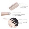 IWOWHERO 4pcs Eyebrow Tweezers Set for Brow Grooming Eyebrow Clamp