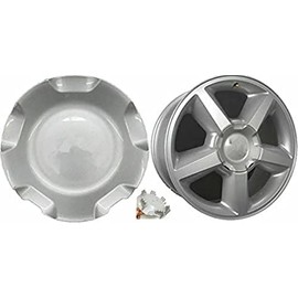 1PCS for Chevy Wheel Center CAPS Silverado Tahoe Suburban Avalanche 2007-2013 Silver