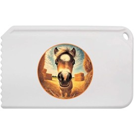 Azeeda 'Smiling Baby Horse' Plastic Ice Scraper (IC00041218)
