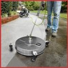 Willbebest 15'' / 16.5'' Pressure Washer Surface Cleaner with Wheels