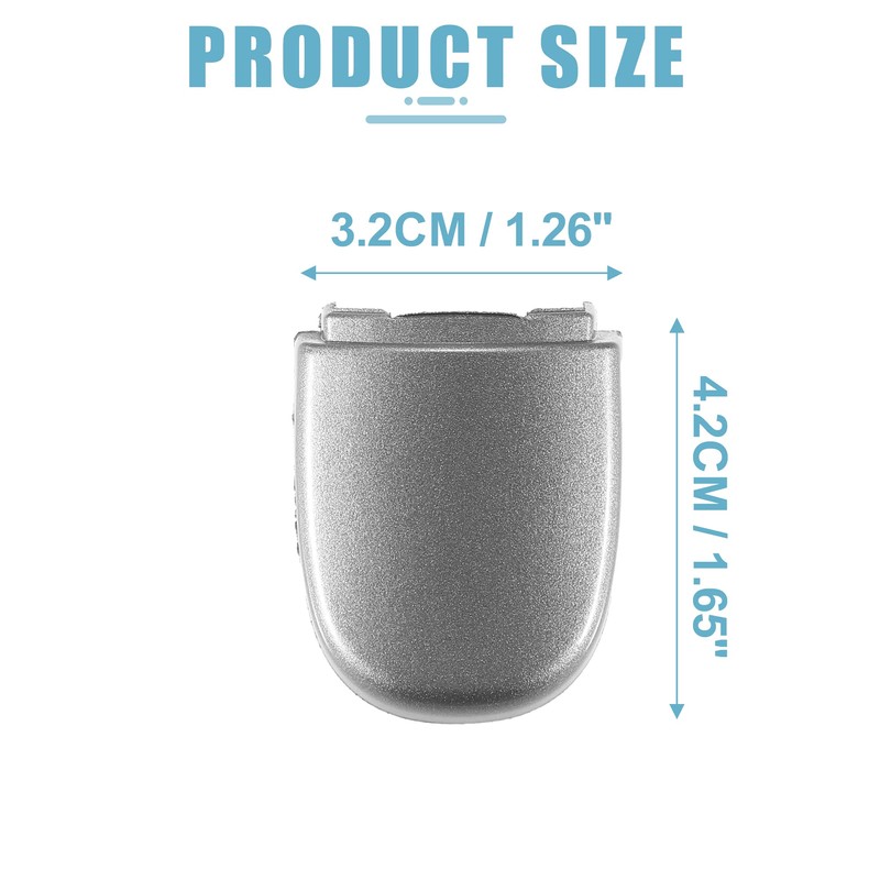 ACROPIX Front Left Exterior Door Handle Lock Cover Cap Replacement