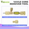 TEENGSE Valve Core Remover Installer Tool with Dual Size SAE