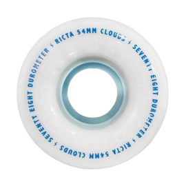 Ricta Clouds White 54mm 78a Skateboard Wheels (Set Of 4)