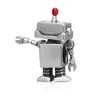 Heartbeats Robot Charms 925 Sterling Silver Smart Robot Charms Fits