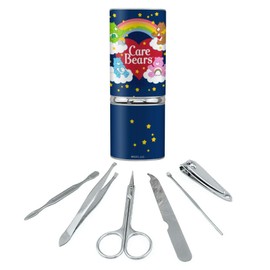 Care Bears Classic Logo Group Stainless Steel Manicure Pedicure Grooming Beauty Care Travel Kit