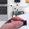Coufce 100 PCS Cable Clips Adhesive Cord Clips for Wires