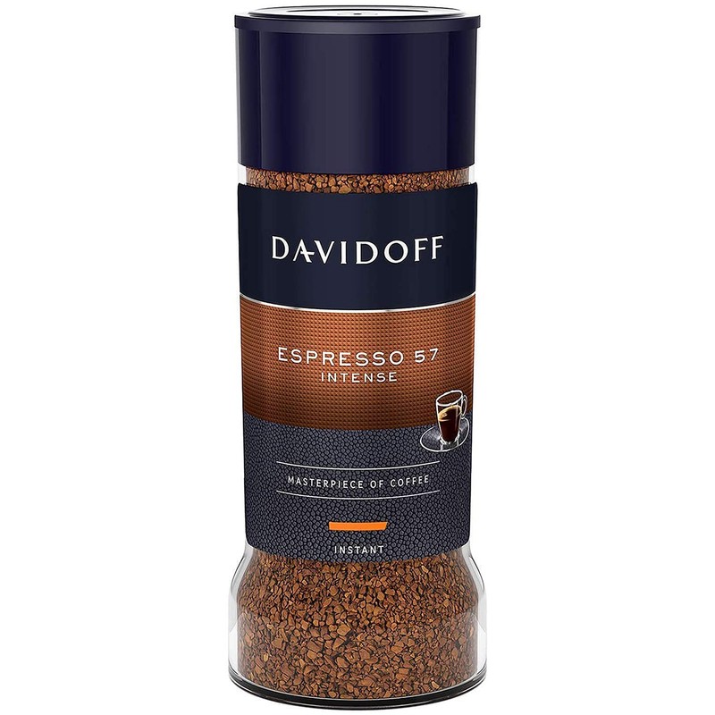 Davidoff Café Espresso 57 Intense Instant Coffee Jar, 100 g