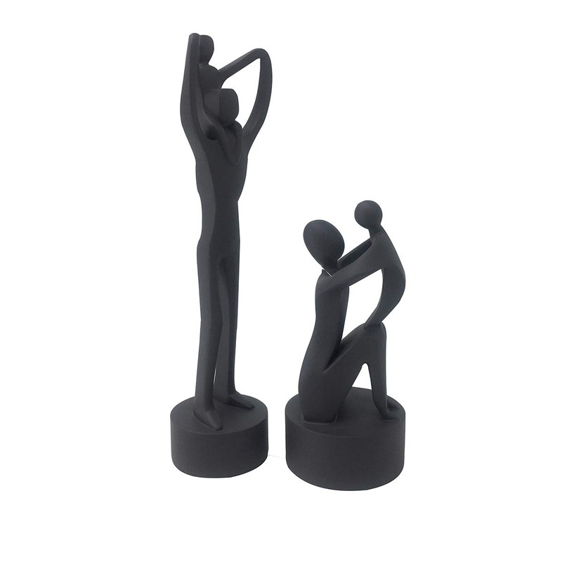 Artgenius Abstract Art Shelf Decor Father and Child Statue Love