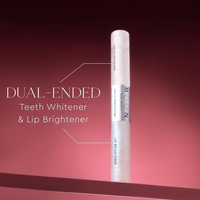 MOON Teeth Whitening Pen & Hydrating Lip Balm - Smile