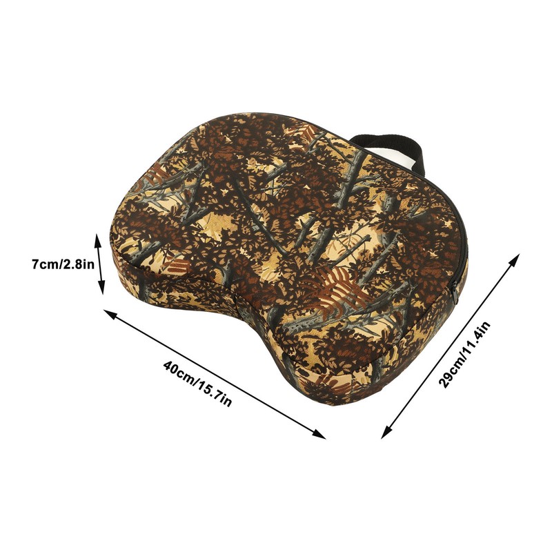 Hunting Seat Cushion Thickened Irregular Camouflage Waterproof Outdoor Stadium Seat