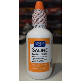 Family Care Saline Nasal Spray 1.5 oz.