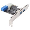 USB3.0 Expansion Card 2 Port 19 Pin 4P PCIE to