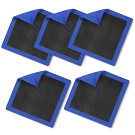 Upgraded Large 16" Clay Towel Auto Detailing Fine Grade Microfiber Clay Bar Towel for Car Detailing for Smooth Scratch-Free Paint Finish (Blue 5pcs)