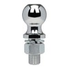 2-Inch Chrome Trailer Hitch Ball, 3500 lbs Capacity, 3/4-Inch Diameter