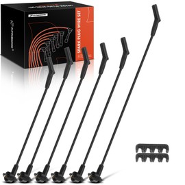 A-Premium - Juego de 6 cables de bujía de encendido compatibles con Ford F-150 F150 E-150 Econoline E-250 Econoline E-150 Econoline Club Wagon 1997-2000 4.2L