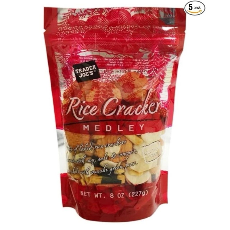 Trader Joe's Rice Cracker Medley Gluten Free - (5 Pack)