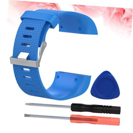 Gatuida Strap Replacement TPE Wriststrap Sky- Large for Fitness Trackers Stylish Daily Wear and Activities