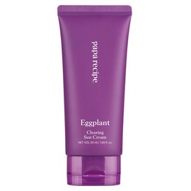 Papa Recipe Eggplant Clearing Sun Cream SPF50+ PA++++, 50ml, 1 unit / 파파레서피 가지 클리어링 선 크림 SPF50+ PA++++, 50ml, 1개