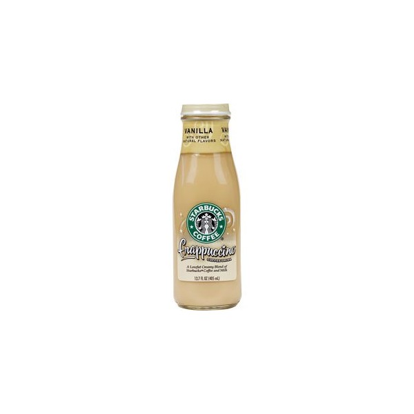 Starbucks Coffee Frappuccino Coffee Drink, Vanilla Flavor, 13.7 fl. oz. (Pack of 6)