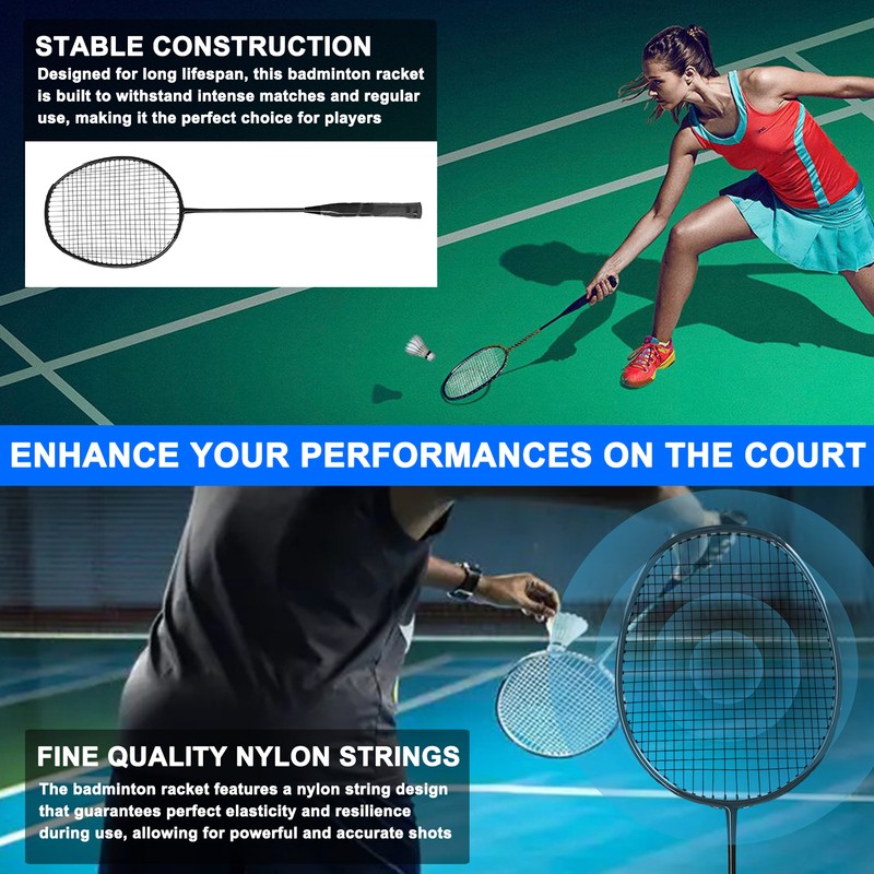 Training Badminton Racket Shuttlecock Set Physical Education Exercise Sports Equipment