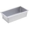 Chicago Metallic Commercial II 1-Pound Loaf Pan, Heavy-Weight Aluminized Steel,