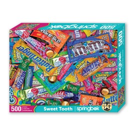 Springbok's 500 Piece Jigsaw Puzzle Sweet Tooth, Multi