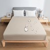 PRETYDAY Fitted Sheet, Waterproof Sheet, High Density Fabric, Mattress Cover,