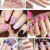 Yalibeay 3D Nail Micro Caviar Beads Mini Colorful Shainy Gems