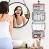 Hanging Toiletry Bag, Waterproof Travel Makeup Bag Portable Wash Bag