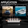 RVBOATPAT 600A Power Distribution Block 12V Bus Bar 6 x