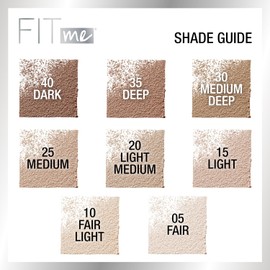 Maybelline Polvo de Maquillaje Fit Me Loose Powder, Tono Medium, 20 g