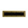 Exitex Draught Letter Plate Seal & Flap Gold