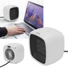 Desktop Heater Fan Household Mini Portable Electric Space Heater for