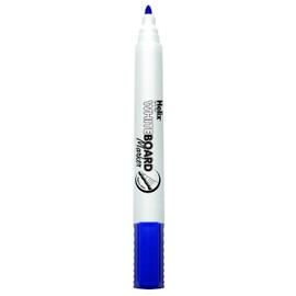 Helix Whiteboard Dry Wipe Marker Pens Bullet Tip x4 (Assorted)
