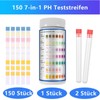 7 in 1 Pool Test Strips, Pack of 100 Test