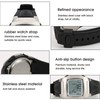 EVTSCAN Football Soccer Referee Watch, Heavy Duty Sport Watch Band,