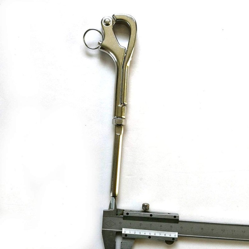 jingyi JY-Marine 316 Stainless Steel Quick Release Pelican Hook Shackle