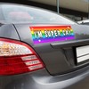 I'm Super Gay Sticker Decal Notebook Car Laptop 11"x3" (Color)