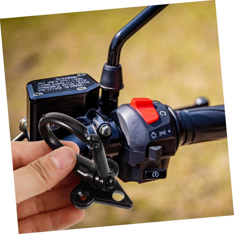 Alipis Versatile Moped Handlebar Hook Helmet Hanger for Sturdy Aluminum