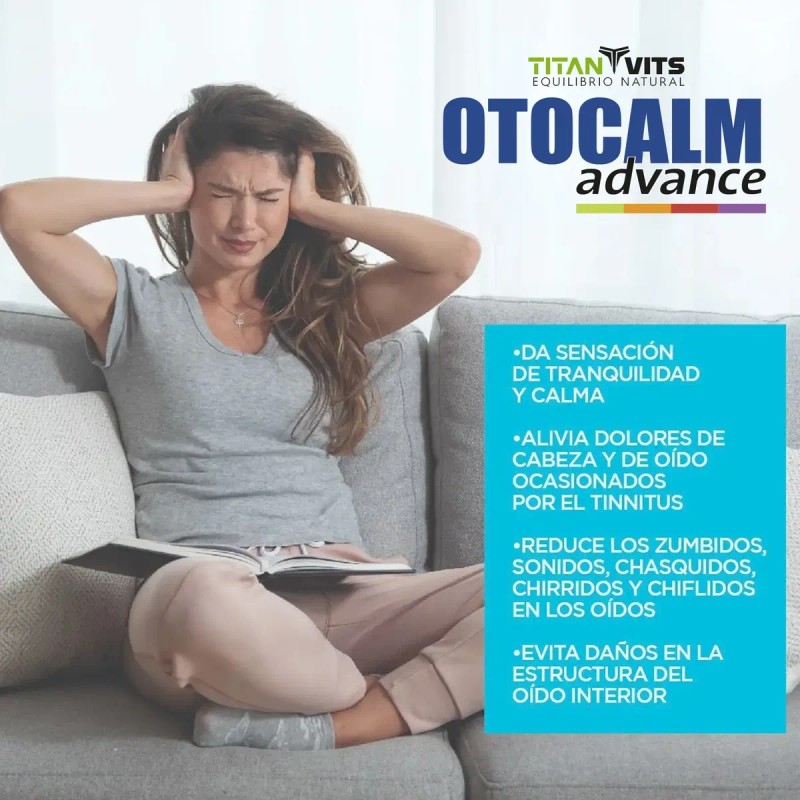 Otocalm Caps Suplemento Alivio Zumbidos Oídos Pack